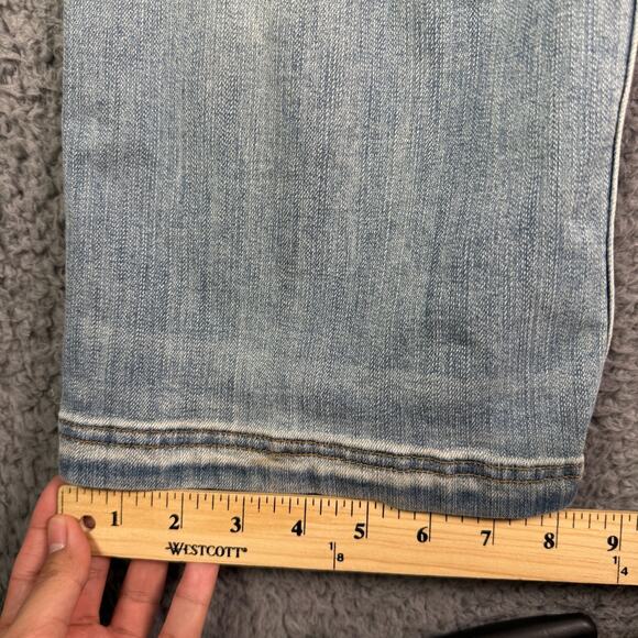 Duluth Trading Jeans Mens 40x32 Blue Ballroom Double Flex Relaxed Fit Stretch - Picture 10 of 12